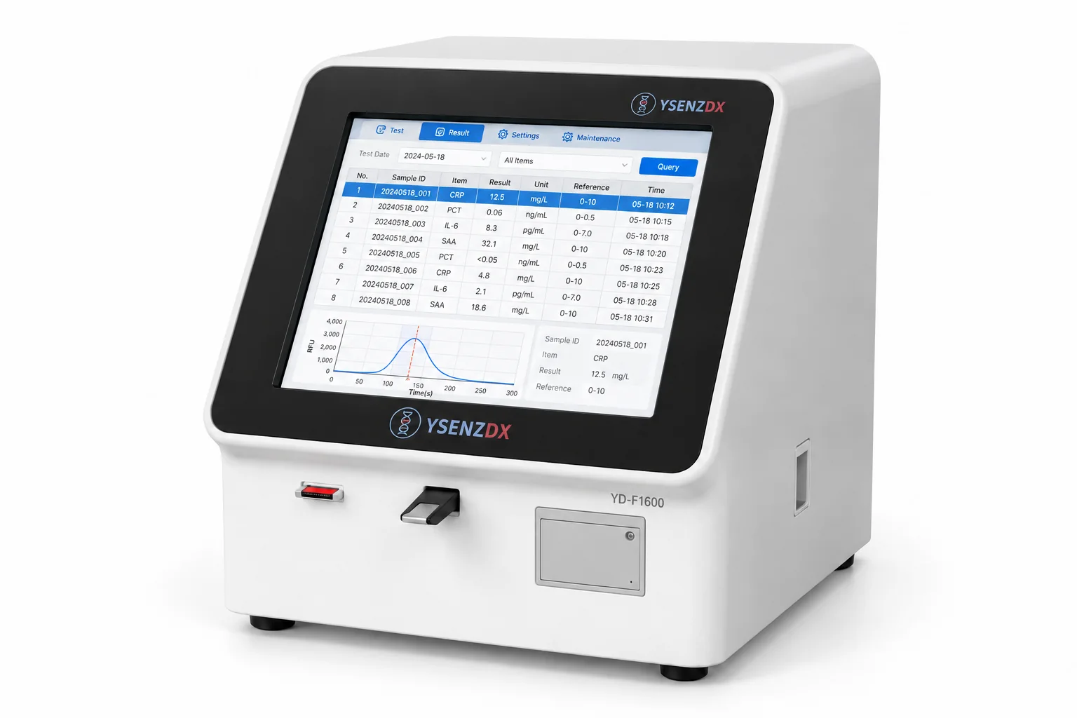 YD-F1600 Fluorescence Immunoassay Quantitative Analyzer